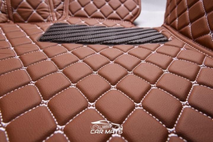 Luxury Caramel Brown Car Mats  Caramel Brown Car Floor Mats