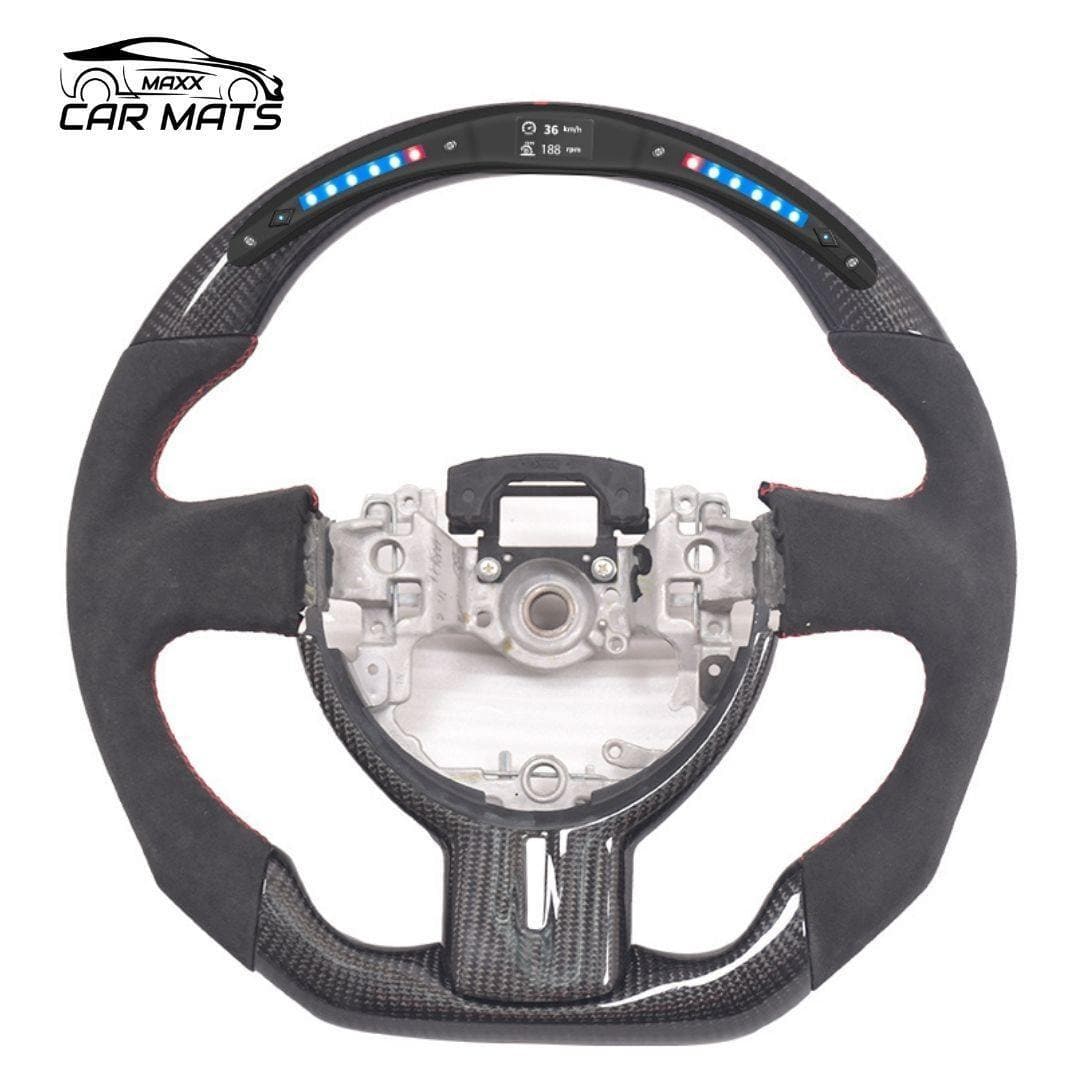 audi steering wheel, LED carbon fiber steering wheel, customize steering wheel