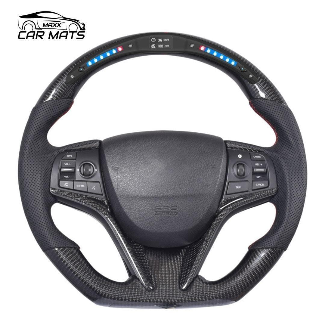 honda accord steering wheel, LED carbon fiber steering wheel, customize steering wheel