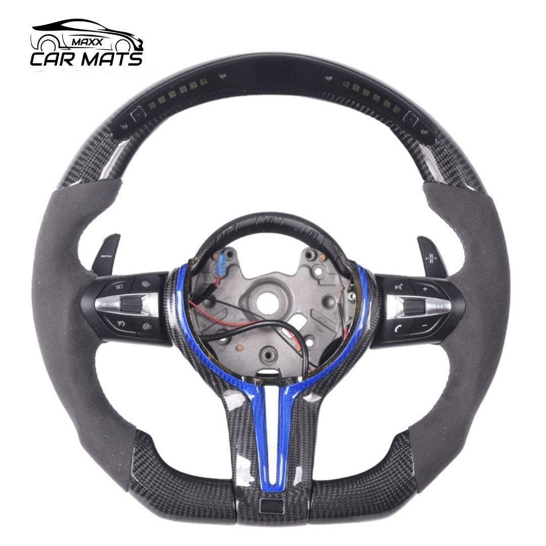 bmw steering wheel, LED carbon fiber steering wheel, customize steering wheel
