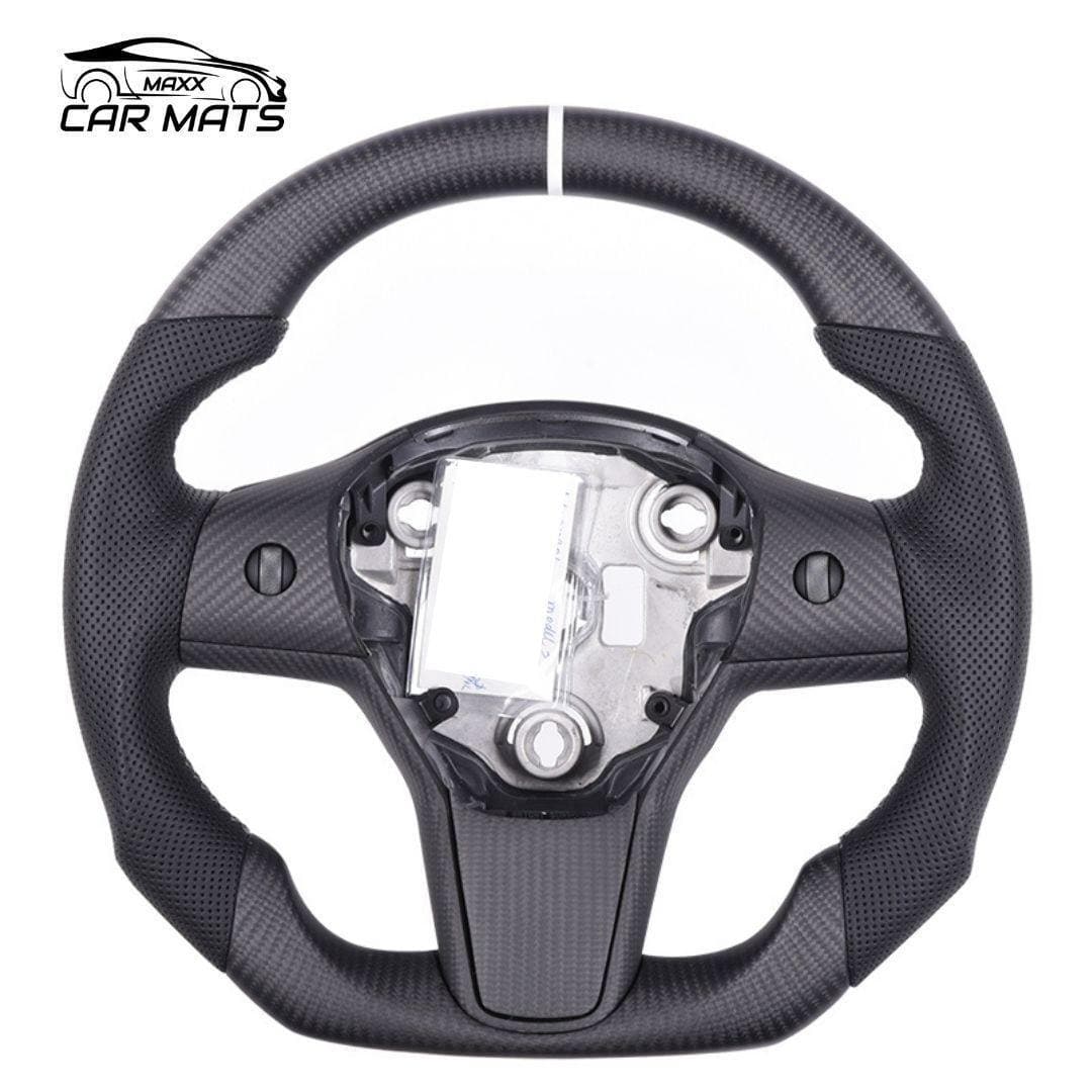 tesla steering, carbon fiber steering wheel, customize steering wheel