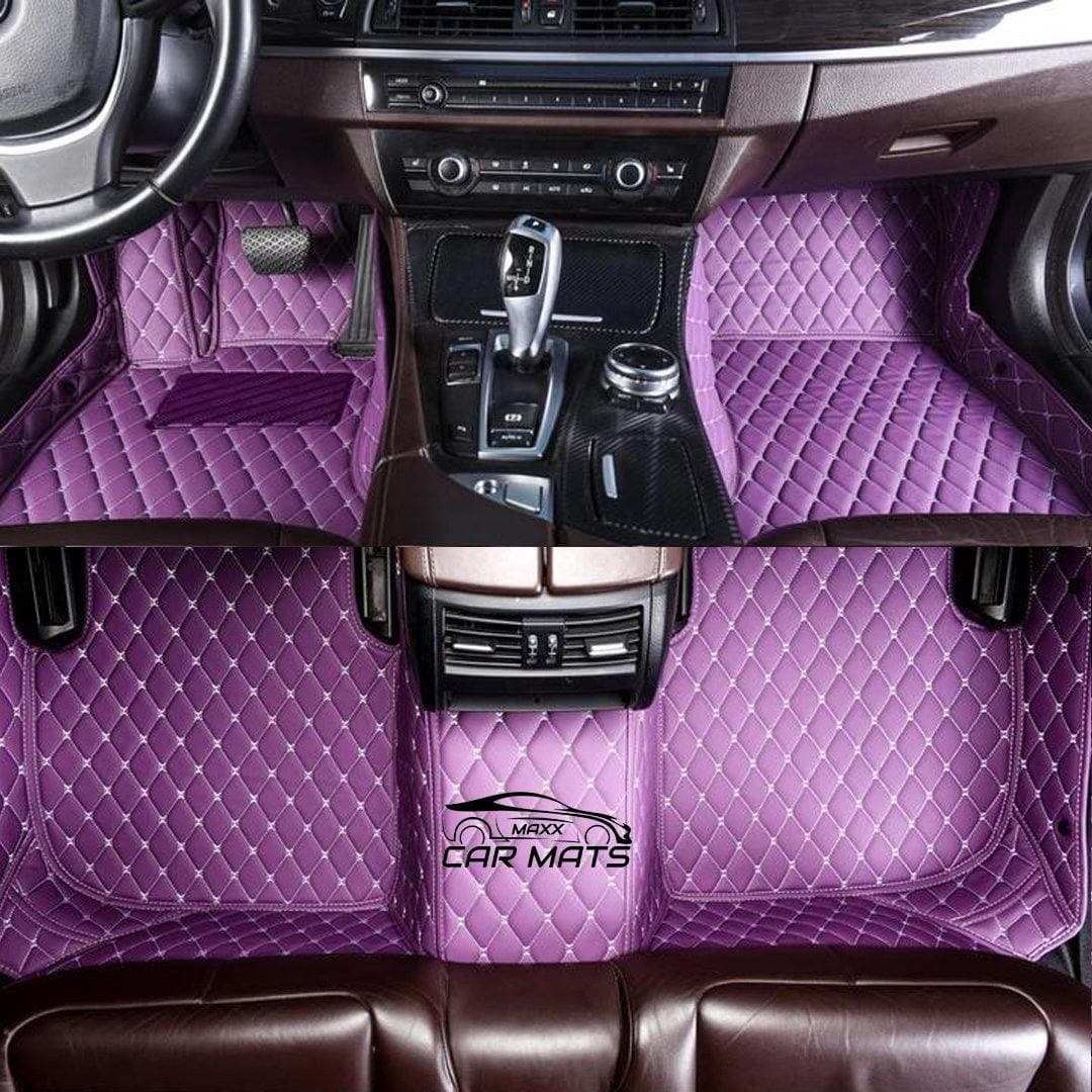 purple car mats, luxury floor mat